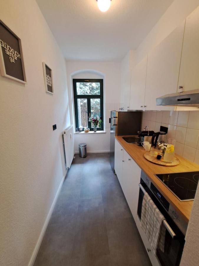 Gemuetliche Helle Ferienwohnung Dresda Exterior foto